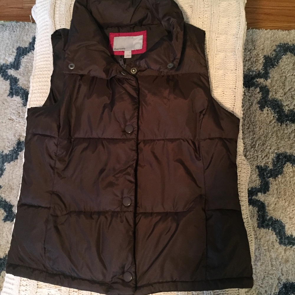 Old Navy brown vest